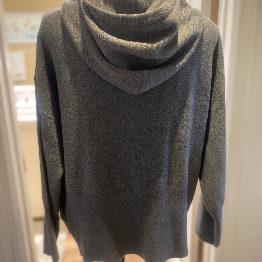 A New Day Women’s Gray Sweater Sweatshirt Hoodie New Soft Cozy XL - Picture 2 of 13